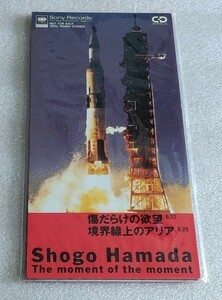 ★☆【激レア!!プロモーション盤】浜田省吾 8cm CD シングル「傷だらけの欲望/境界線上のアリア」非売品★☆