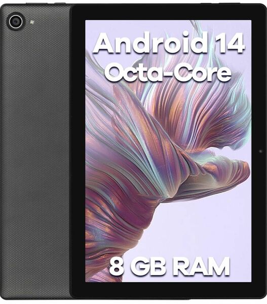 10.1インチ アンドロイドタブレット Android14 オクタコア タブレット、8GB RAM 32GB ROM 1TB拡張