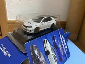 京商 1/64 スバル インプレッサ S206 NBR チャレンジパッケージ ホワイトパール ミニカーコレクション サンクス WRX STI GVB