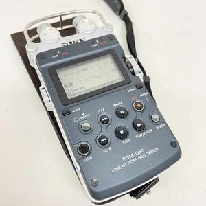 SONY PCM-D50 LINEAR PCM RECORDER linear PCM магнитофон диктофон электризация OK Sony специальный с чехлом 