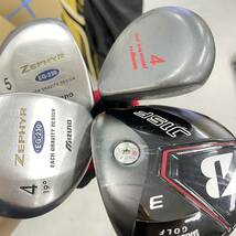 ウッド ユーティリティ まとめ 28本 ゴルフクラブ Taylormade SRIXON BRIDGESTONE DUNLOP 等 現状品 千葉県我孫子市にて直接引取推奨_画像5