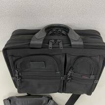 TUMI トゥミ ビジネスバッグ ブリーフケース ALPHA T-Pass エクスパンダブル ラップトップ 2way 26145DH ブラック _画像3