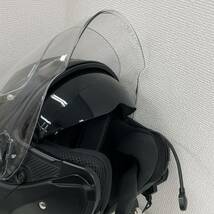 OGK KABUTO EXCEED ジェットヘルメット 2010年製 Mサイズ フラットブラック オージーケーカブト バイク用品 フルフェイスヘルメット _画像7