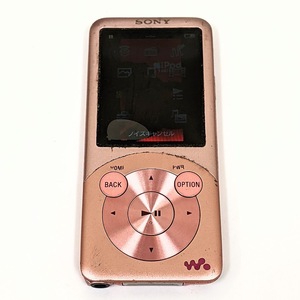 【17340】SONY ウォークマン NW- S756 ピンク系 ジャンク品