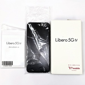 【17325】未使用品 Libero 5G IV A302ZT ブラック Y! mobile ヤフーモバイル SIMフリー スマートフォン IMEI869478063878779 判定○