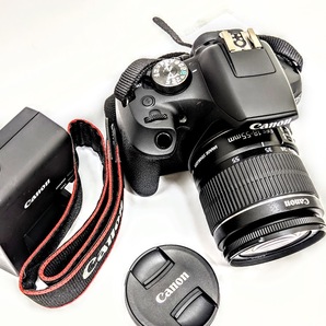 【17314】動作確認済 Canon EOS Kiss X90・EFS18-55mm デジタル一眼レフカメラ ズームレンズ キャノン イオス 充電器付きの画像4