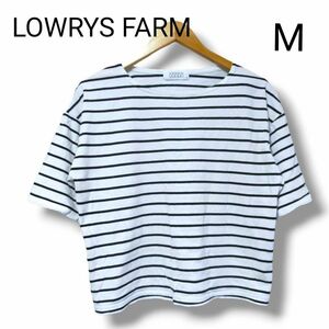 ローリーズファーム　定番☆ボーダー　Tシャツ　半袖　夏服　トップス　レディース カットソー Tシャツ