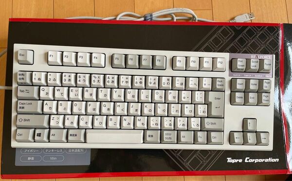 東プrealforce R2TLS-JPV-IV キーボード日本語配列アイボリー