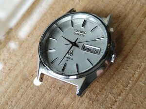 SEIKO TYPEⅡ クオーツ デイデイト 7123-8110 セイコー初期クオーツ　セイコースタイル 　稼働品