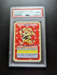 PSA 8 ポケモンカード　トップサン　エレブー　ナンバー無し　エラー品　ポケモンカードダス　