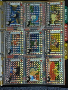  Dragon Ball Carddas ......No.1~36 1. полный comp 