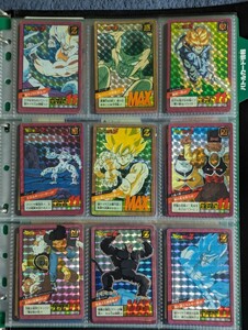  Dragon Ball Carddas super bato Rupert 1~17kila comp all 102 kind + freebie 13 sheets total 115 sheets 