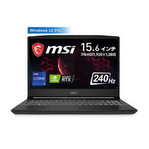 B unopened MSI. speed ge-ming Note 15.6 type FHD 240HZ/Core i9-12900H / RTX 3070/RAM 32GB / SSD 1TB /Pulse-GL66-12UGK-815JP