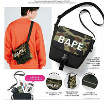 BAPE◆A BATHING APE／迷彩カモ◆ア ベイシング エイプ◆ショルダーバッグ◆CAMO／カモ／付録ノベルティ_画像8