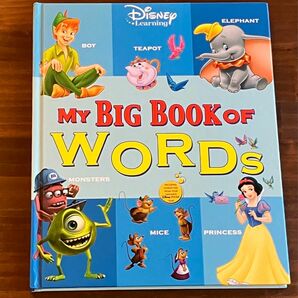 ディズニー英語システム　絵辞典　My big book of words マイビッグブックオブワード　英語絵本