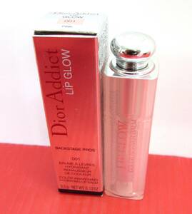 DIOR Dior Addict lip Glo u#001( lip bar m) pink Dior Addict 3.5g remainder amount somewhat larger quantity box attaching 