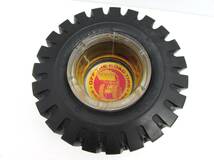 昭和レトロ BRIDGESTONE ブリジストン タイヤ型 灰皿 D-Lug OFF ROAD TIRE オフロードタイヤ 喫煙グッズ_画像1