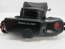 1円～ 動作品 Canon Autoboy TELE QD キヤノン オートボーイ コンパクトフィルムカメラ 40-70mm F2.8/4.9_画像4
