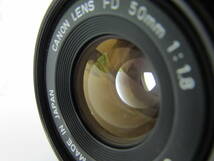 1円～ 動作品 Canon キャノン AL-1 QF / FD 50mm F1.8 一眼レフ フィルムカメラ M_画像8