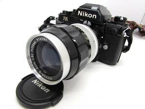 1円～ 動作品 Nikon ニコン FA / NIKKOR-Q 135ｍｍ F3.5 一眼レフ フィルムカメラ X
