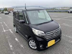 福岡発 H27年 別途車検2年付可 日産 デイズルークス ハイウェイスター X V セレクション +セーフティ2 自動ブレーキ アルミ BT.TVナビ ETC