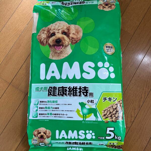 アイムス (IAMS) 成犬用 健康維持用チキン 小粒 5kg [ドッグフード]
