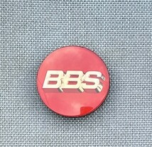 BBS センターキャップ 56mm レッド仕様 ゴールド文字 56.24.012 純正品 中古品_画像8