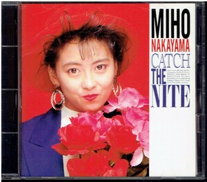 CD★中山美穂★CATCH THE NITE　【ゴールドCD　ステッカー付き】