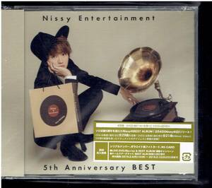 Nissy (西島隆弘) 2CD+2DVD/Nissy Entertainment 5th Anniversary BEST 19/2/4発売 オリコン加盟店
