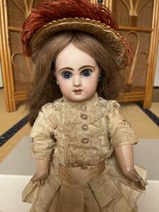 アンティークドール　ジュモー　ビスクドール　jumeau bisque doll antique doll