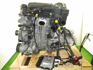 ★Peugeot208 スタイル A9HM01★engine Transmission 補器類 set Genuine 中古 HM01 ABA-A9HM01