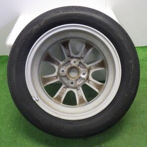 ★ムーヴ カスタム L175S★1本 155/65R14 ダイハツ 純正 アルミ 100 4H 54mm 14インチ 4.5J +45 中古 タイヤ ホイールの画像2