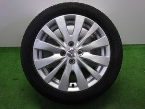 ★スイフト RS ZC72S★1本 185/55R16 スズキ 純正 アルミ 100 4H 54mm 16インチ 6J +45 中古 タイヤ ホイール