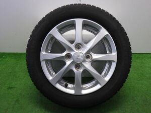 ★タント G スペシャル L375S★1本 155/65R14 ダイハツ 純正 アルミ 100 4H 54mm 14インチ 4.5J +45 中古 タイヤ ホイール