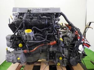 ★プリウス S DAA-ZVW30★エンジン ミッション セット 純正 中古 2ZR-FXE P410-01A CVT トヨタ ハイブリッド