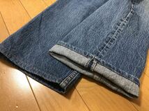 90年3月製90sヴィンテージMADE IN USAアメリカ製Levi's リーバイス501-0000デニムパンツ表記35実測W86cmL65cm_画像9