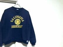 90sヴィンテージMADE IN USA アメリカ製刺繍タグラッセルアスレチックカレッジプリントsizeユース L_画像1