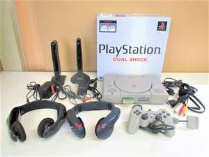 T1040　プレイステーション　PlayStation　コードレスヘッドフォン　Panasonic　SONY