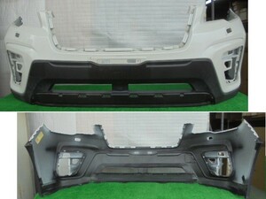 Subaru／Forester　ＳＫＥ　前期用　フロントBumper　ウォッシャー穴有　K1X　No.054863【品番　57703SJ020W6】