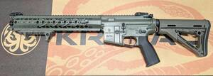【カスタム済み】KRYTAC LVOA-S FG フォリッジグリーン / 検：KRYTAC War Sport 東京マルイ M4 MWS 次世代 VFC G&G M4 BAD556