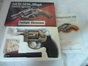 タナカ S&W M60 2in トワイライトクローム ABS　ガスガン　ジャンク