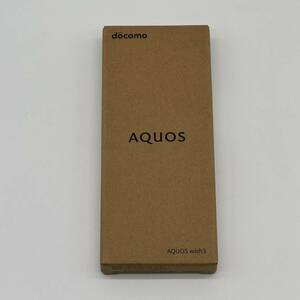 AQUOS wish3 SH-53D ブラック docomo SHARP