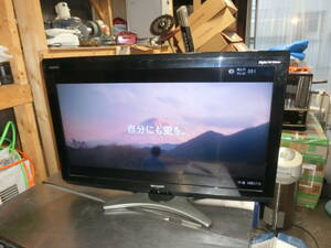 SHARP シャープ AQUOS　液晶テレビ　LC-32E7 2010年　リモコン欠品