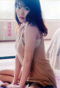 ★貴重！★タレント・女優 有村架純　 ★セクシーなグラビア ★　切り抜き ７ページ　★