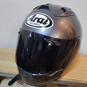 １円スタート　売り切り　Arai アライ フルフェイスヘルメット　RX7 RX-7 RR4 RRⅣ 57.58cm　Ｍサイズ