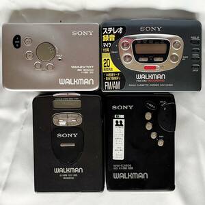 [ junk ]SONY Walkman 4 pcs summarize WM-EX707 WM-EX606 WM-GX622 WM-FX1 cassette Walkman 