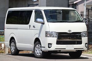 Must Sell！2017HiAce Van 4type スーパーGLダークプライム/軽油/4WD/GenuineNavigation/地デジ/LEDヘッド/プッシュstart/ハーフレザーSeat