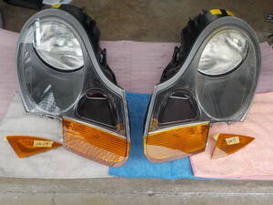  Porsche Boxster 986 previous term * original halogen head light left right set lighting not yet verification 