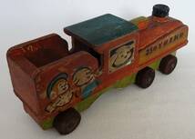 ◆昭和レトロ 木製おもちゃ◆SL 駄玩具 蒸気機関車 戦前 250yoiko 鉄道_画像3