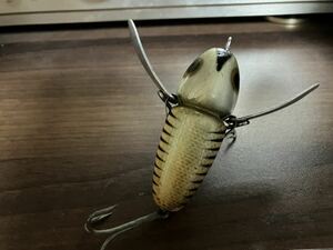 ヘドン heddon オールド 貴重！ #2100 ウッド クレイジークローラー ドナリー 検索 old ヘドン heddon wood crazycrawler